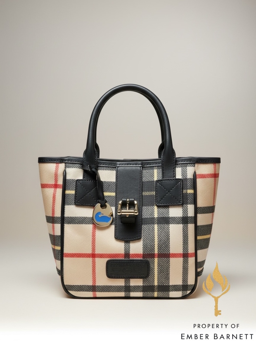RARE EUC DOONEY & BOURKE BUCKET BAG